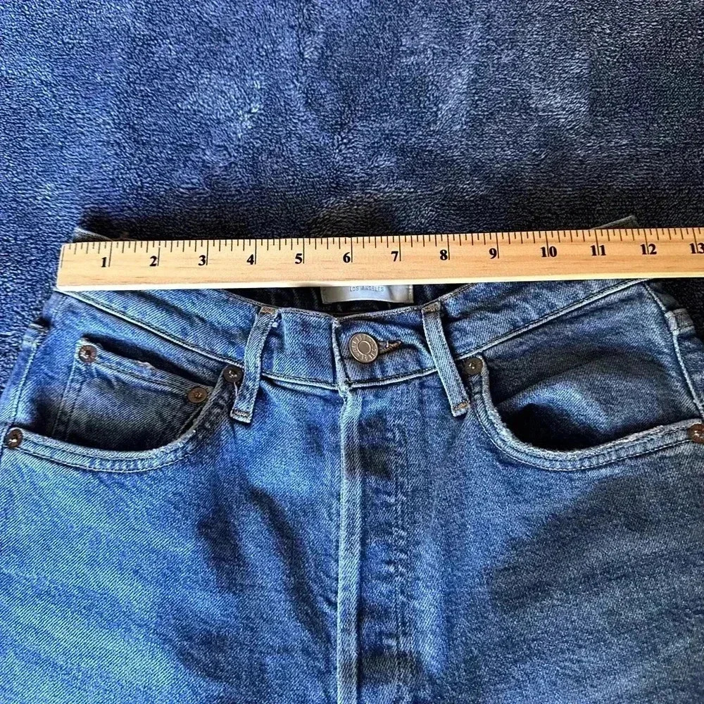 AGOLDE Riley High Rise Straight Jeans size 26 - Picture 7 of 11